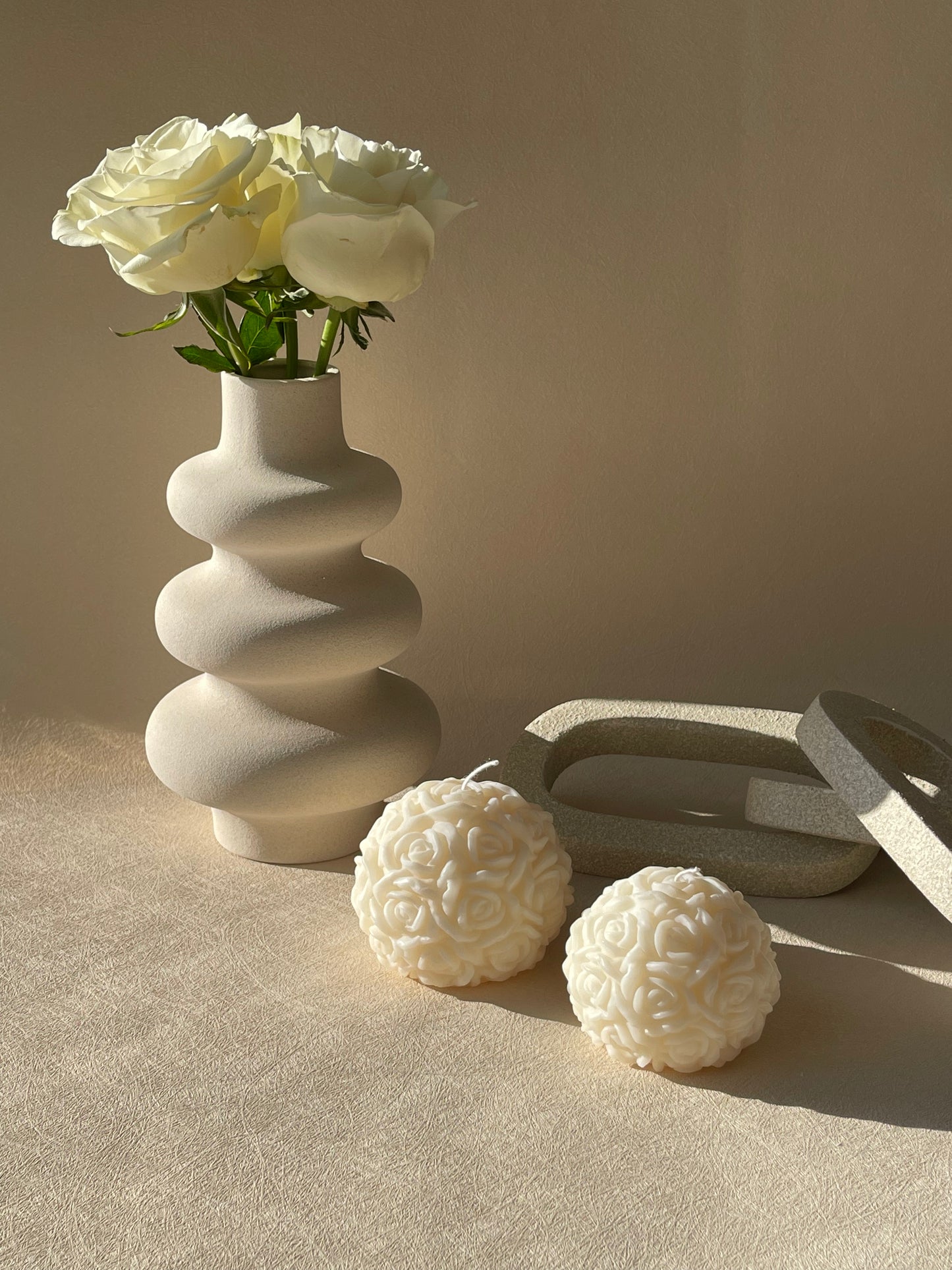 Nordic Stone Ceramic Vase