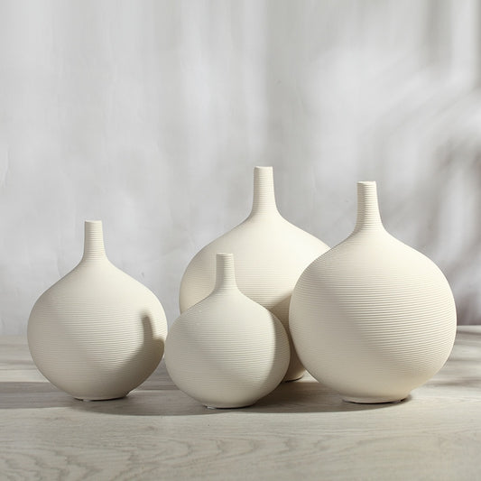 Minimalist Nordic Style Round Vase
