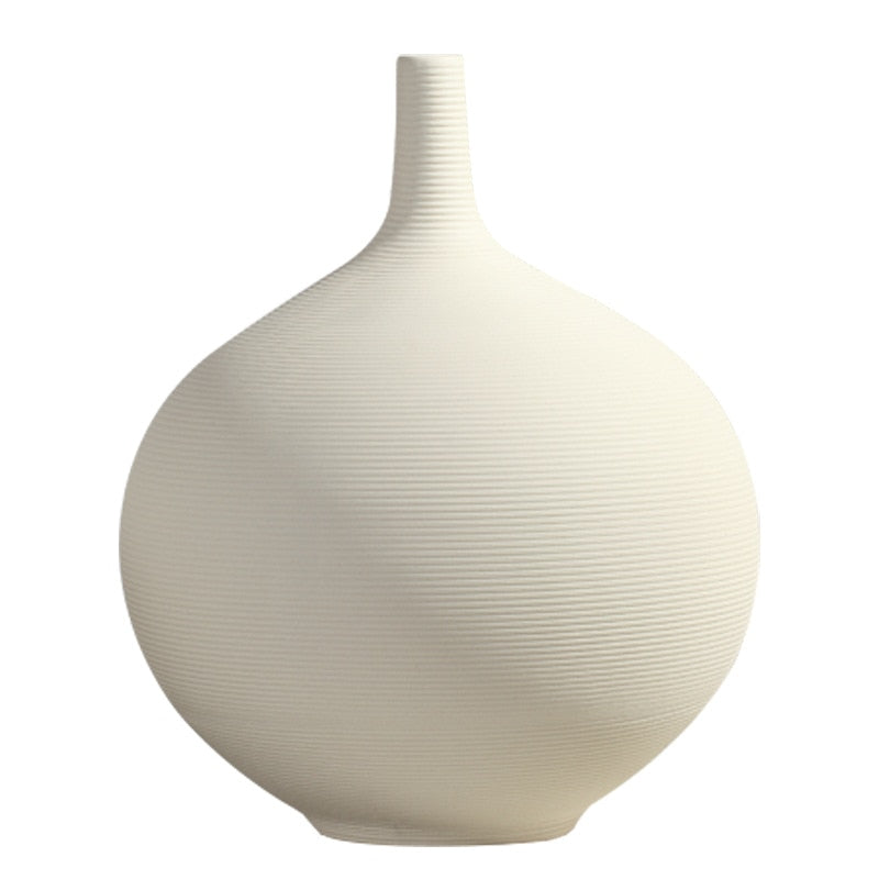 Minimalist Nordic Style Round Vase