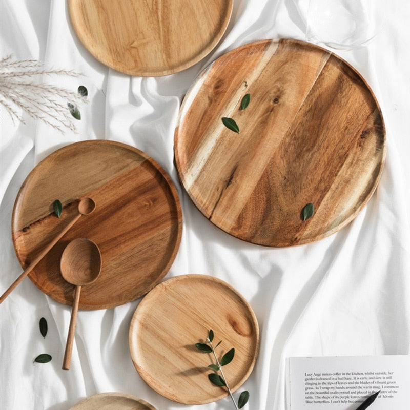 Scandinavian Wooden Plates