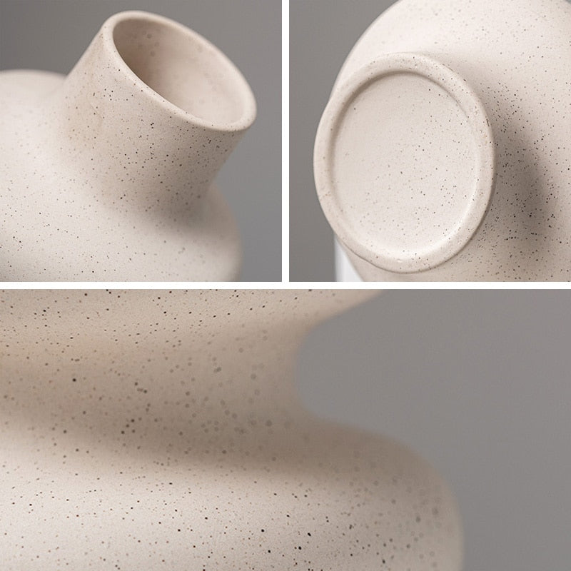 Nordic Stone Ceramic Vase