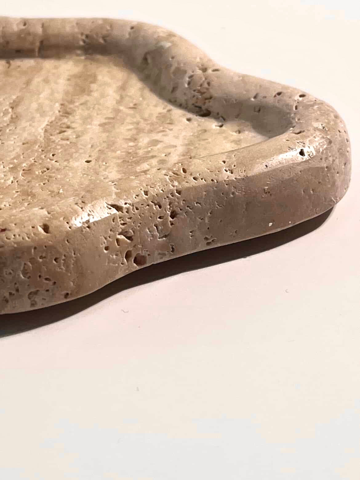 Travertine Cloud Tray