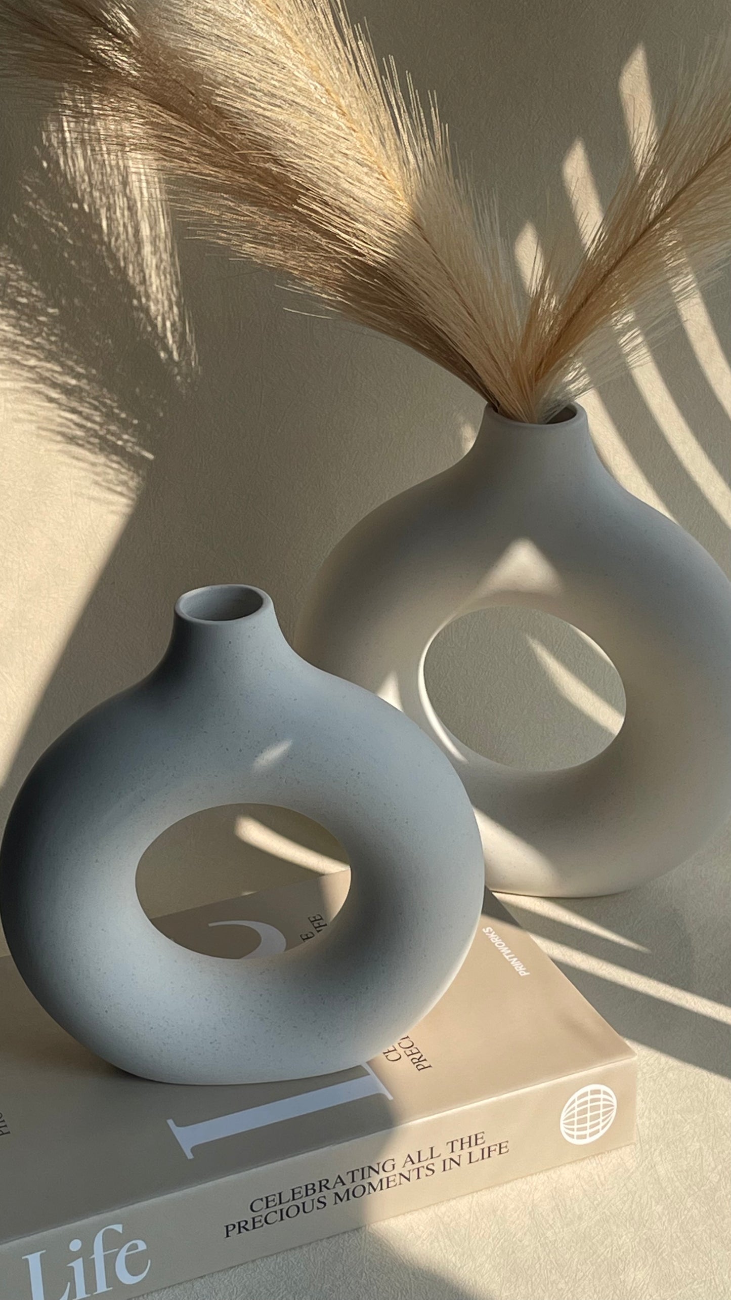 Nordic Ceramic Round Vase