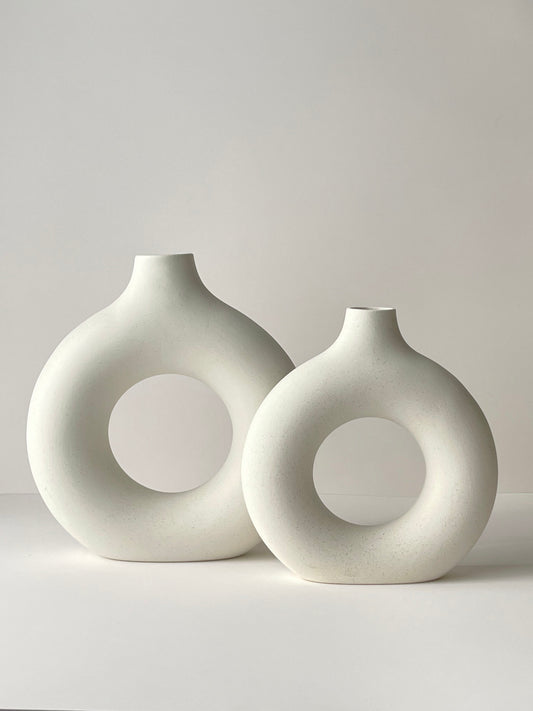 Nordic Ceramic Round Vase