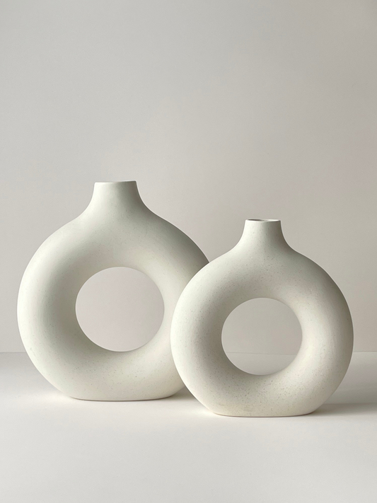 Nordic Ceramic Round Vase